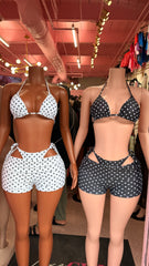 Connect The Dots 3 Piece Bikini & Short Set