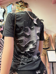 Savage Mood Graphic Top