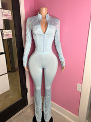 Comfort Zone LuLu Tracksuit Sets- Lt Blue