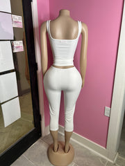 Refined Relaxation Capri Set- Various Colors