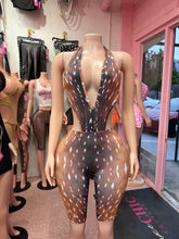 Exotic Energy Romper – Mocha Multi