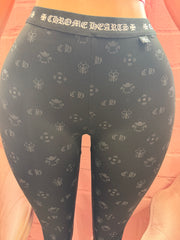 (Pre-Order) Chrome H Legging Only- Black
