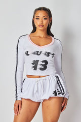 Lust 13 Bubble Shorts Set- Various Colors