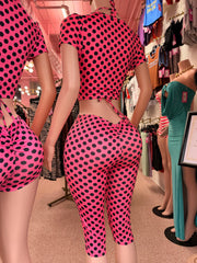 Pretty & Paid Polka 3-Piece Capri Set
