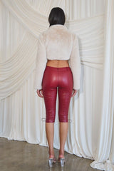 Talk Your Sh*t Lace Up Capri