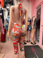 Dragon Doll Romper- Multi