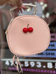 Cherry Bag- Peach