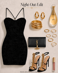 Sweetest Sin Mini Dress – Black