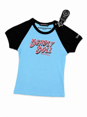 (Pre-Order) Blue Deadly Doll Top