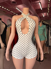 Spotted & Dangerous Romper – White/Black