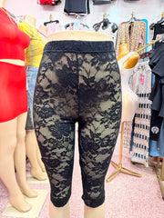 Sheer Obsession Capri – Black