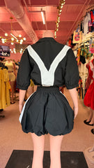 Casually Cute Windbreaker Skirt Set