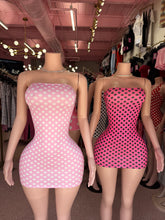 Pretty Polka Tube Dress