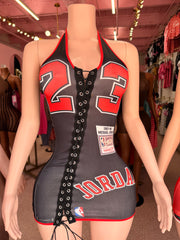 Jordan Jersey Mini Halter Dress