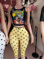 Sweet Like Honey Polka Capri