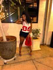 Ruffle Lace Layered Mesh Shorts-Black