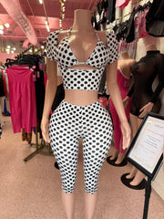 Dot The Rules 3PC Capri Set