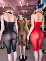 Liquid Halter Romper