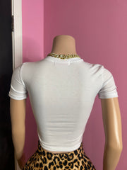 Demure Graphic Top Only