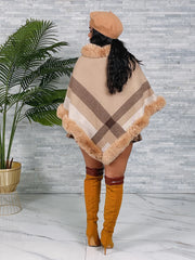 Sophisticated Shadow Poncho- Various Colors