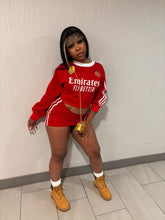 Little Miss Cutie Mini Skort- Red