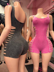 Curve Warning Romper