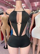 Handle Me Carefully Romper- Black