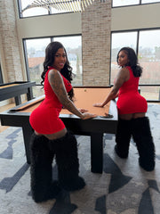 HOT Topic Mini Dress-Red