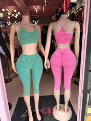 Everyday Pressure Capri Set