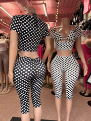 Dot The Rules 3PC Capri Set