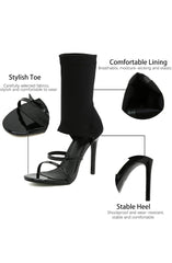 Eyes On Me Boot- Black