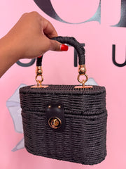 Vacation Money Woven Handbag