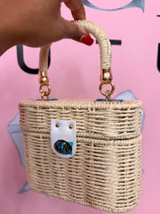 Vacation Money Woven Handbag