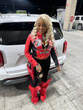 Fast Life Race Car Jacket- Red