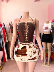Bound To Impress Bustier Corset Top