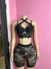 Current Mood Lace Shorts- Black