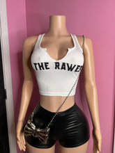 The Rawest Tank Graphic Top- White/Black