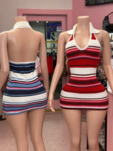 Always Happy Knitted Halter Dress- Various Color