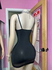 Snatched Up Dress - Leopard Print or Black