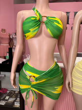 Cancun 3 Piece Set- Green Multi