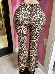 Catwalk Leopard Flare Pants