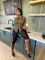 Fur Fantasy Halter Top