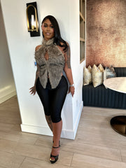 Fur Fantasy Halter Top