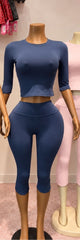 Everyday Fine Capri Set – Burgundy / Mocha / Dusty Navy / Baby Pink