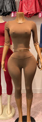 Everyday Fine Capri Set – Burgundy / Mocha / Dusty Navy / Baby Pink