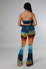 True Story Tie Dye Pant Set- Multi