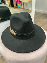 Fedora Hat- Black