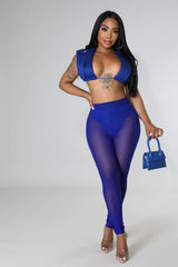 Definitely A Vibe Legging Set- Royal