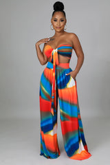 Setting Trends Pant Set- Multi