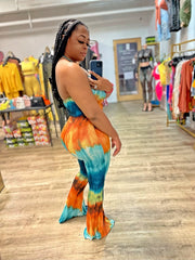 True Story Tie Dye Pant Set- Multi